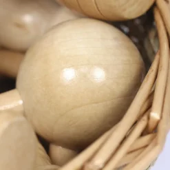 8pc Wooden Sensory Treasure Basket