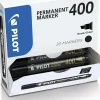 Pilot 400 Black Permanent Markers (Pack of 20)