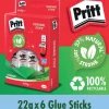 Pritt Stick Glue Sticks 22g (Pack of 6)