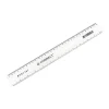 Q-Connect Acrylic Shatter Resistant Ruler 30cm Clear (Pack of 10)