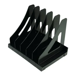 Q-Connect Executive Book Rack Black