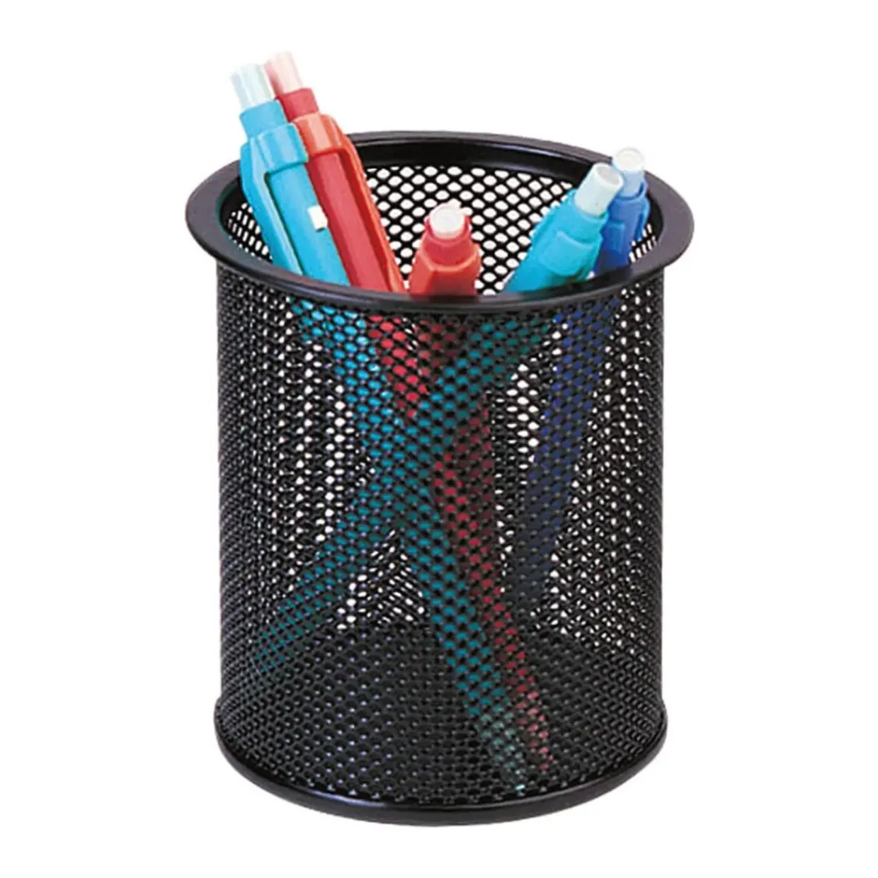 Q-Connect Mesh Pen Pot Black