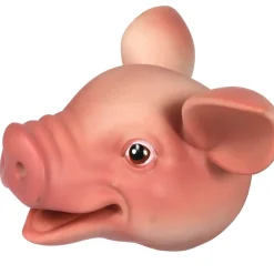 Realistic Farm Animal Hand Puppet Set - Horse & Pig