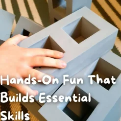 REALISTIC FOAM BREEZE BLOCKS - 40-PIECE SET