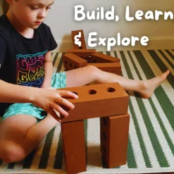 Realistic Foam Bricks - 25 Pack