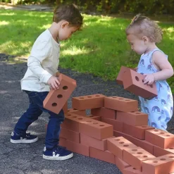 Realistic Foam Bricks - 100 Pack