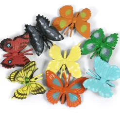 Realistic Small World Butterfly, Lizard, & Minibeast Toys - 20pcs