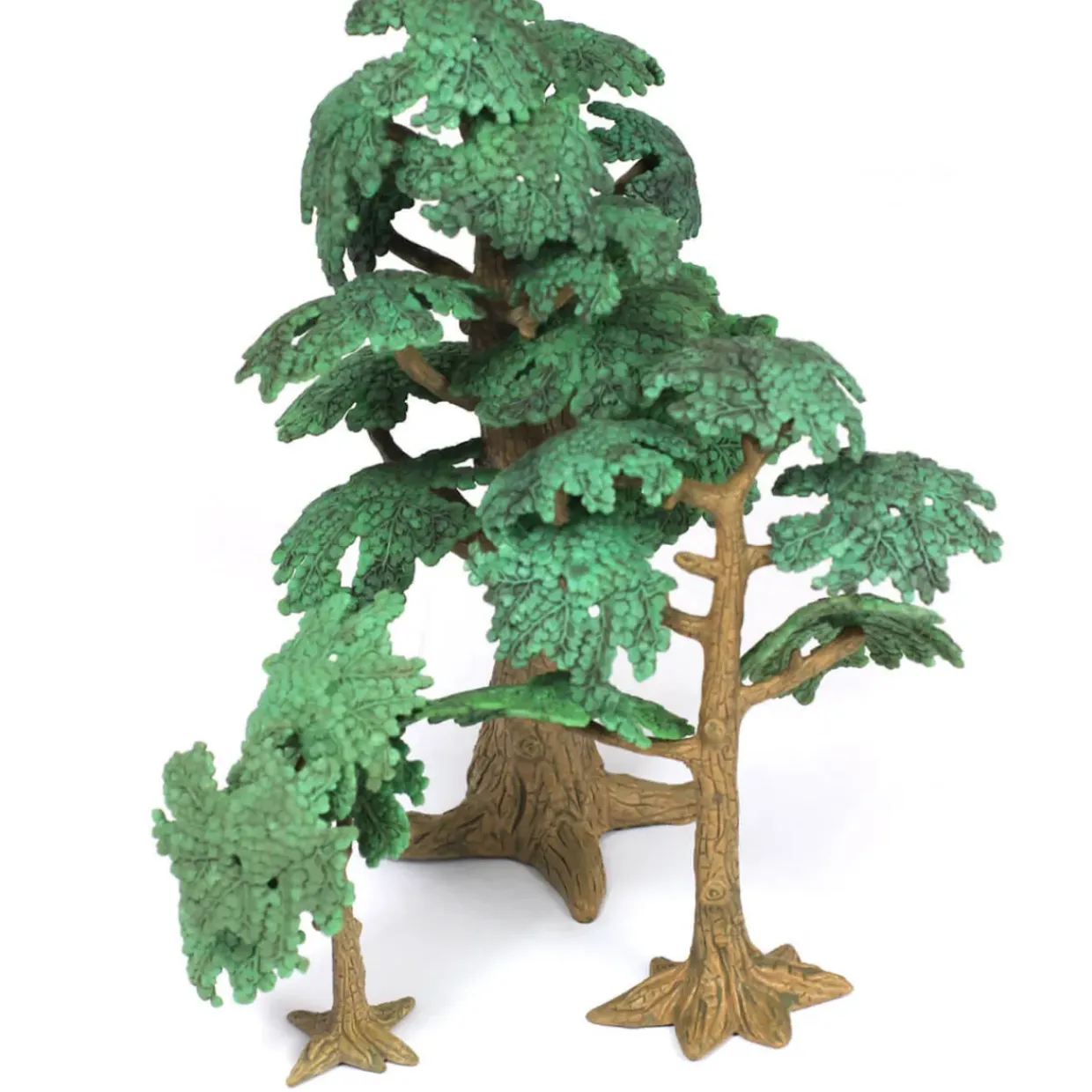 Realistic Small World Scenery, Rocks, Logs & Trees. 10pc