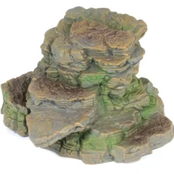 Realistic Small World Scenery, Rocks, Logs & Trees. 10pc
