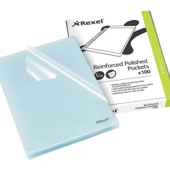 Rexel A4 Clear Cut Flush Folder (Pack of 100)