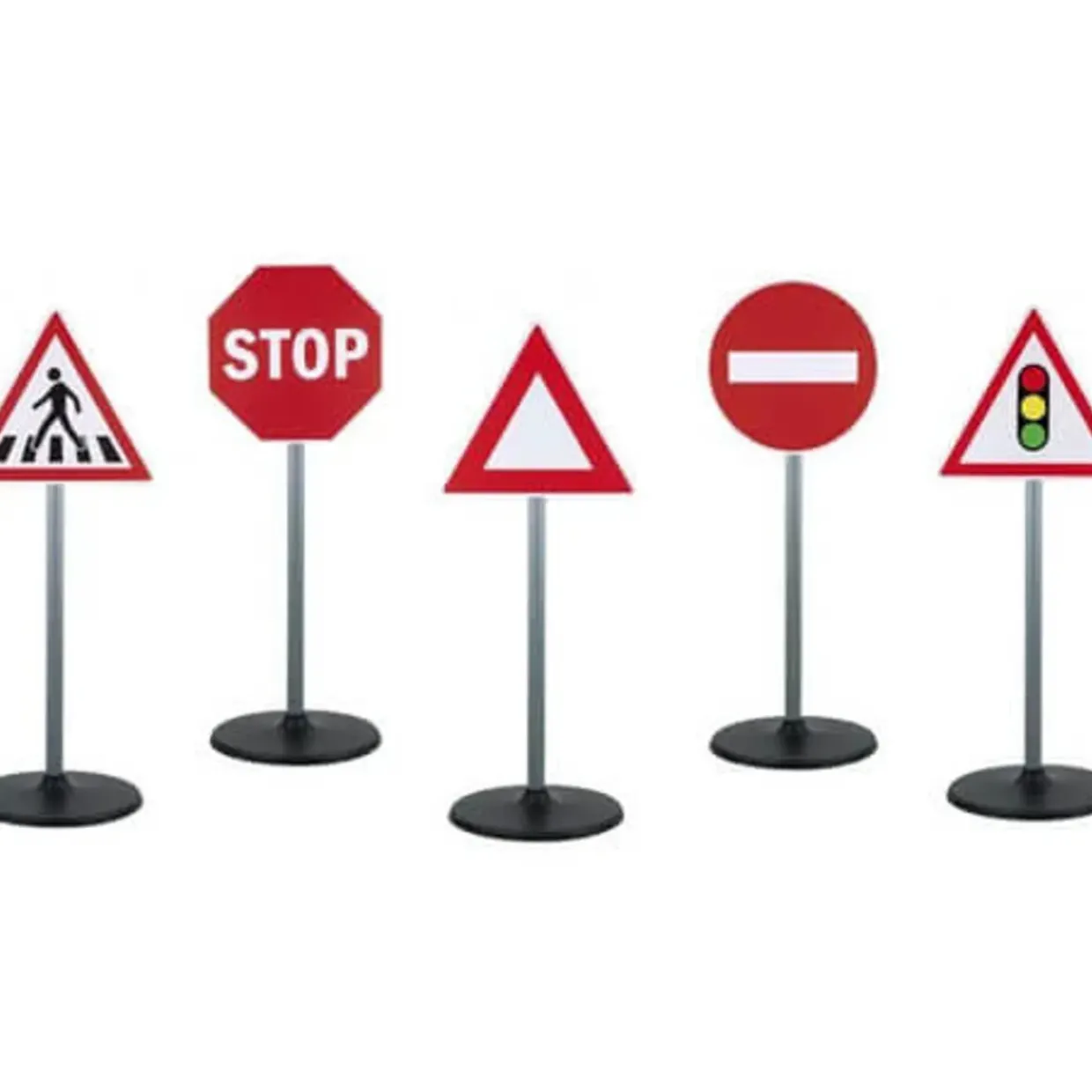 Road Safety Traffic Signs 5Pc Set.