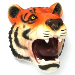 Safari Animal Hand Puppets Set of 4 for Imaginative Playtime