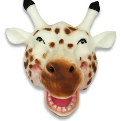 Safari Animal Hand Puppets Set of 4 for Imaginative Playtime