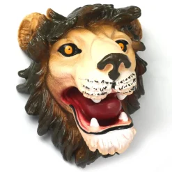 Safari Animal Hand Puppets Set of 4 for Imaginative Playtime