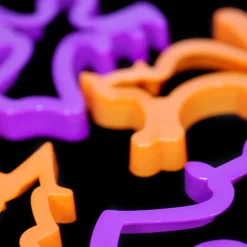 Set Of 6 Halloween Themed Cookie Cutting Shapes