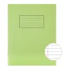 Silvine Green 229x178mm Ruled Exercise Book (Pack of 10)