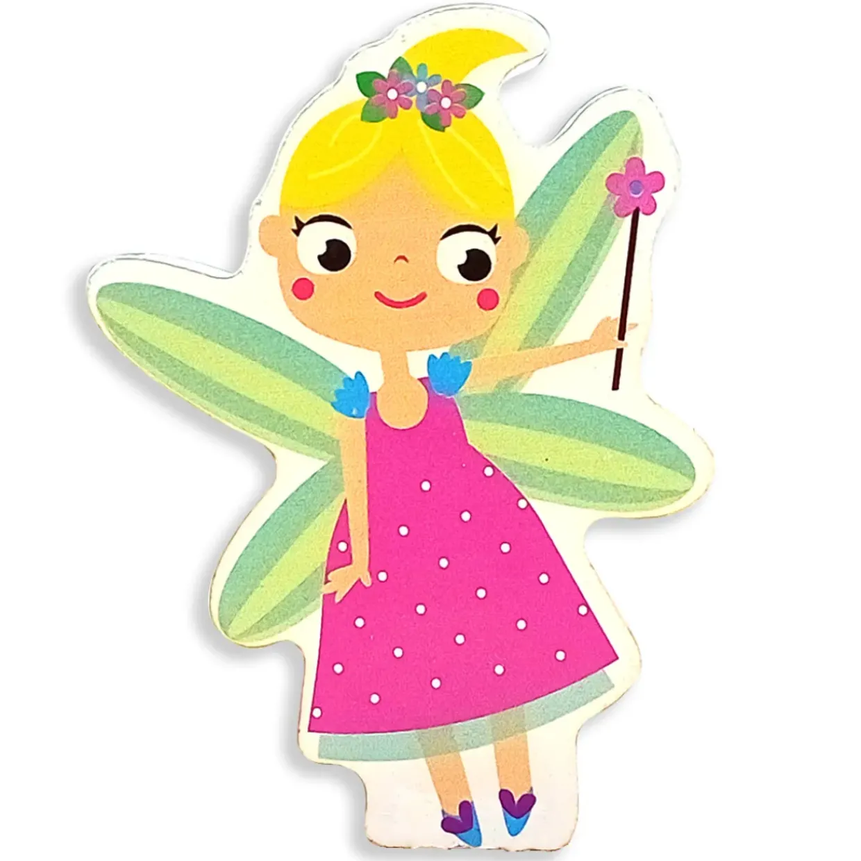 Small World Fairy Wooden Figures. 8PCS