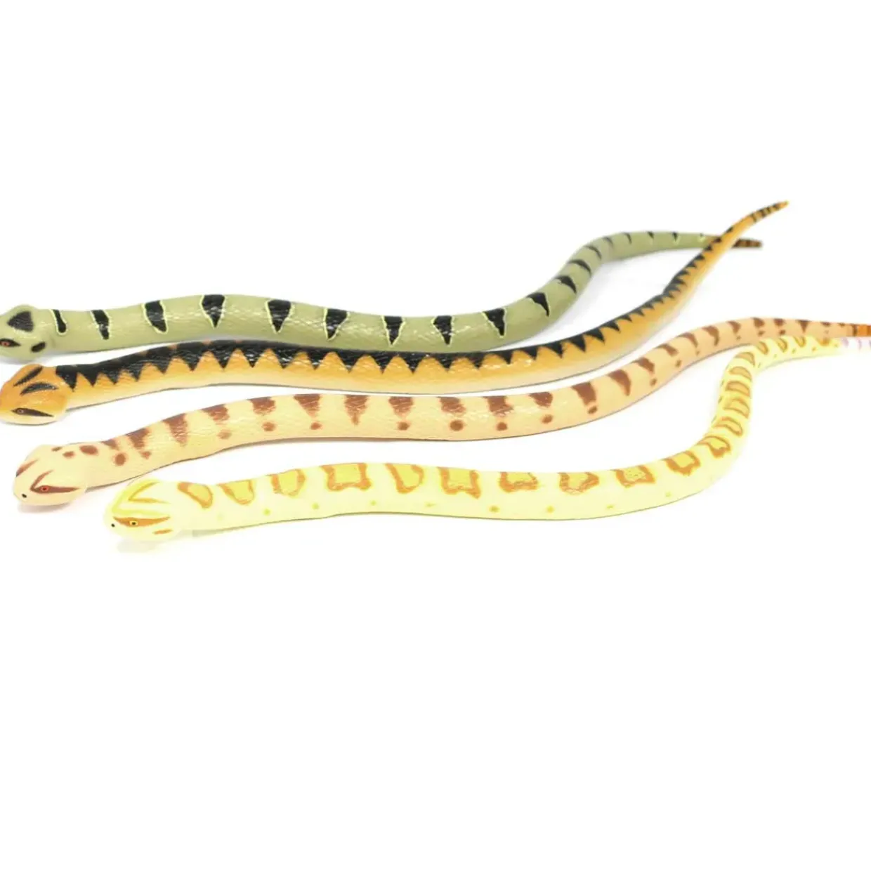 Small World Jumbo Snakes - 4pcs for Imaginative play