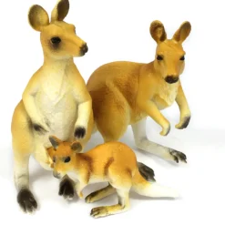 Small World Kangaroo Animal Figures 3PC