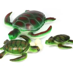 Small World Large Turtle Family Set Plus 3 Eggs