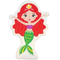 Small World Mermaid Wooden Figures. 8PCS