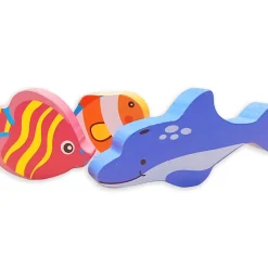 Small World Mermaid Wooden Figures. 8PCS