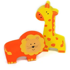 Small World Portable Wooden Zoo Playset