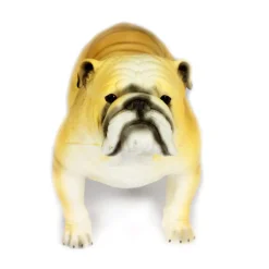 Small World Soft Feel Bulldog - 9 Inch