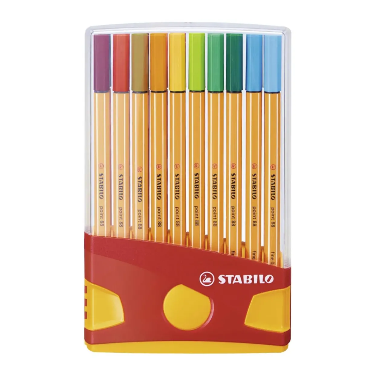 Stabilo Point 88 ColorParade Fineliner Pen Assorted (Pack of 20)