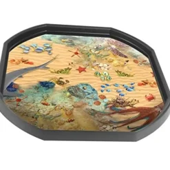 Tuff Tray Mat - Sea Floor