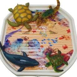 Tuff Tray Mat - Sea Floor