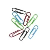 ValueX Paperclip Large Plain 33mm Assorted Colours (Pack 100)