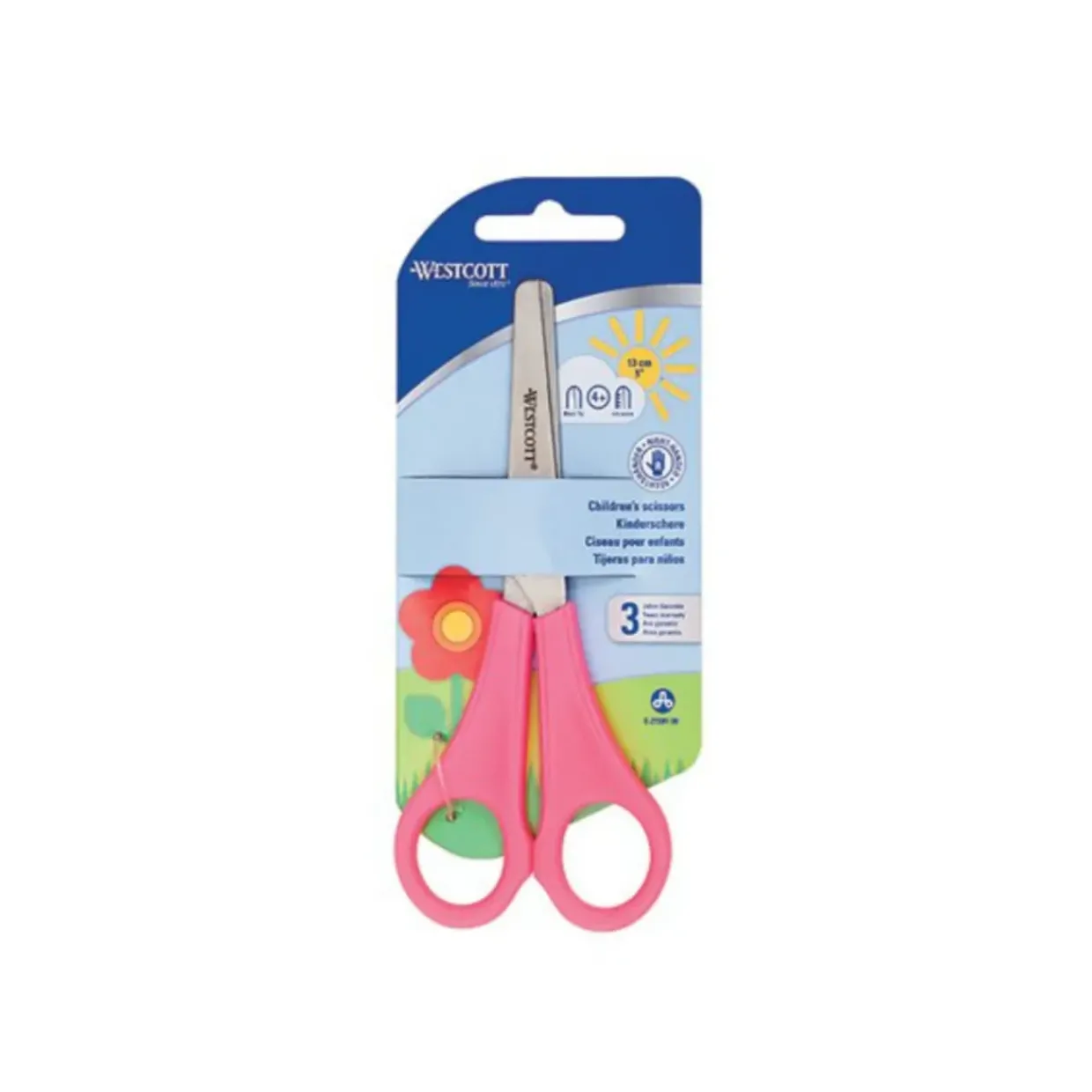 Westcott 130mm Pink Children’s Scissors (Pack of 12)
