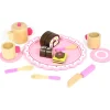 Wooden Afternoon Tea Set With Accessories Ideal for Pretend Play