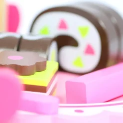 Wooden Afternoon Tea Set With Accessories Ideal for Pretend Play