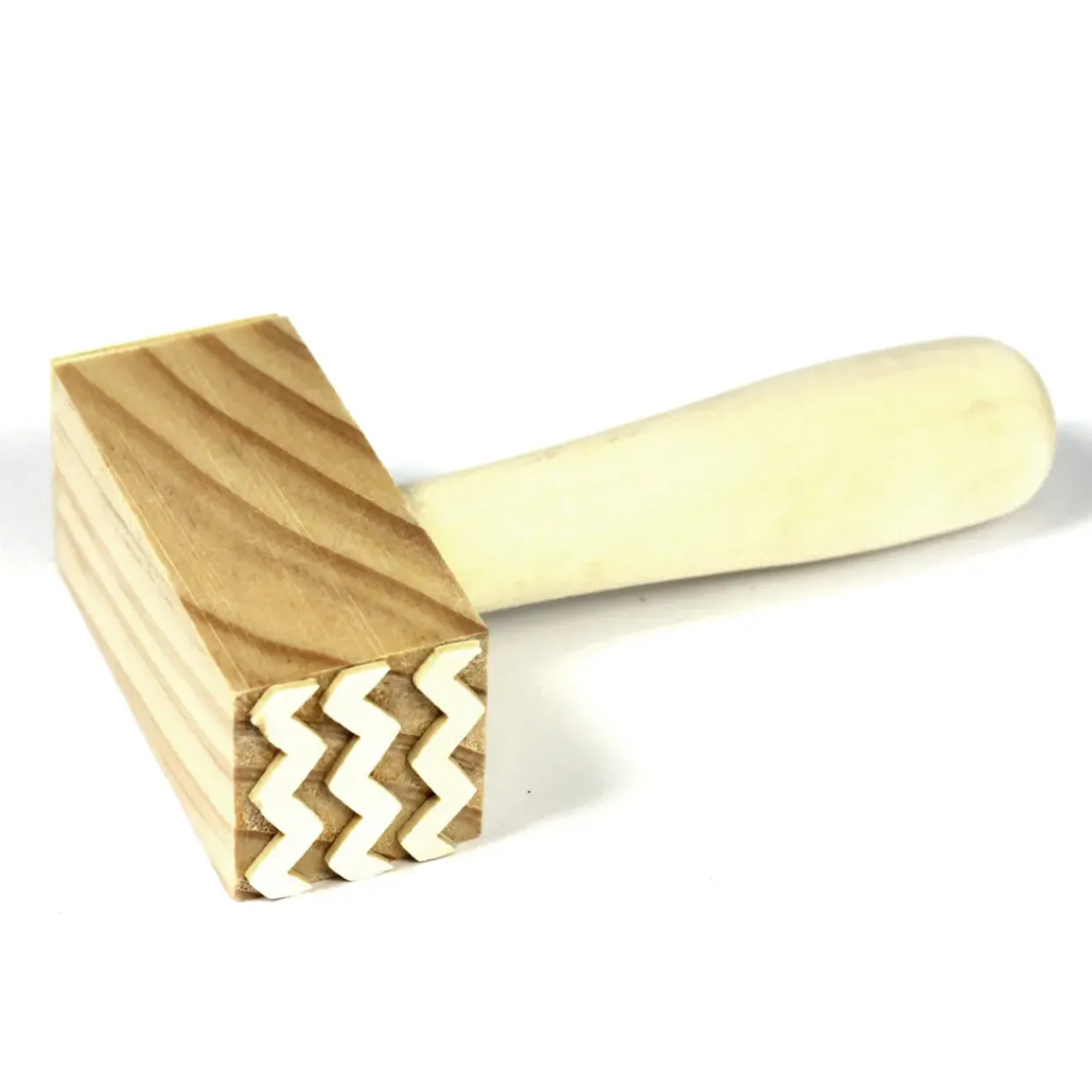 Wooden Pattern Hammers & Stampers Set Of 9